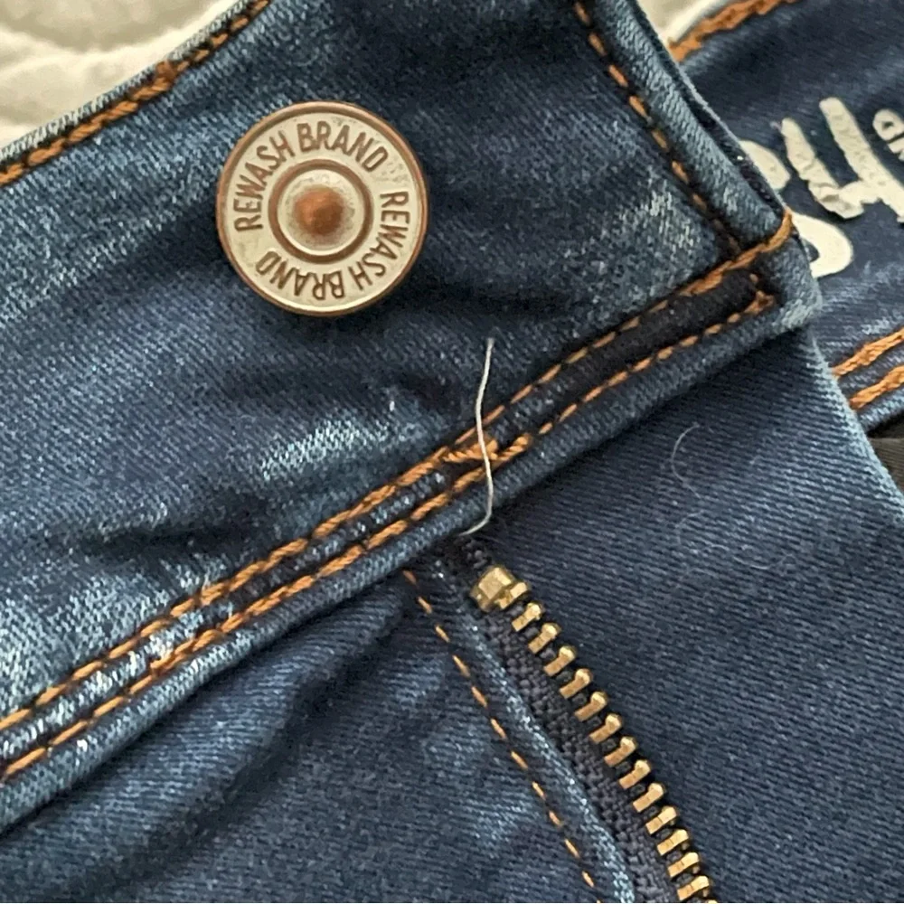 REWASH High Rise Comfort Stretch Distressed Denim Shorts Size 3 - Picture 9 of 16